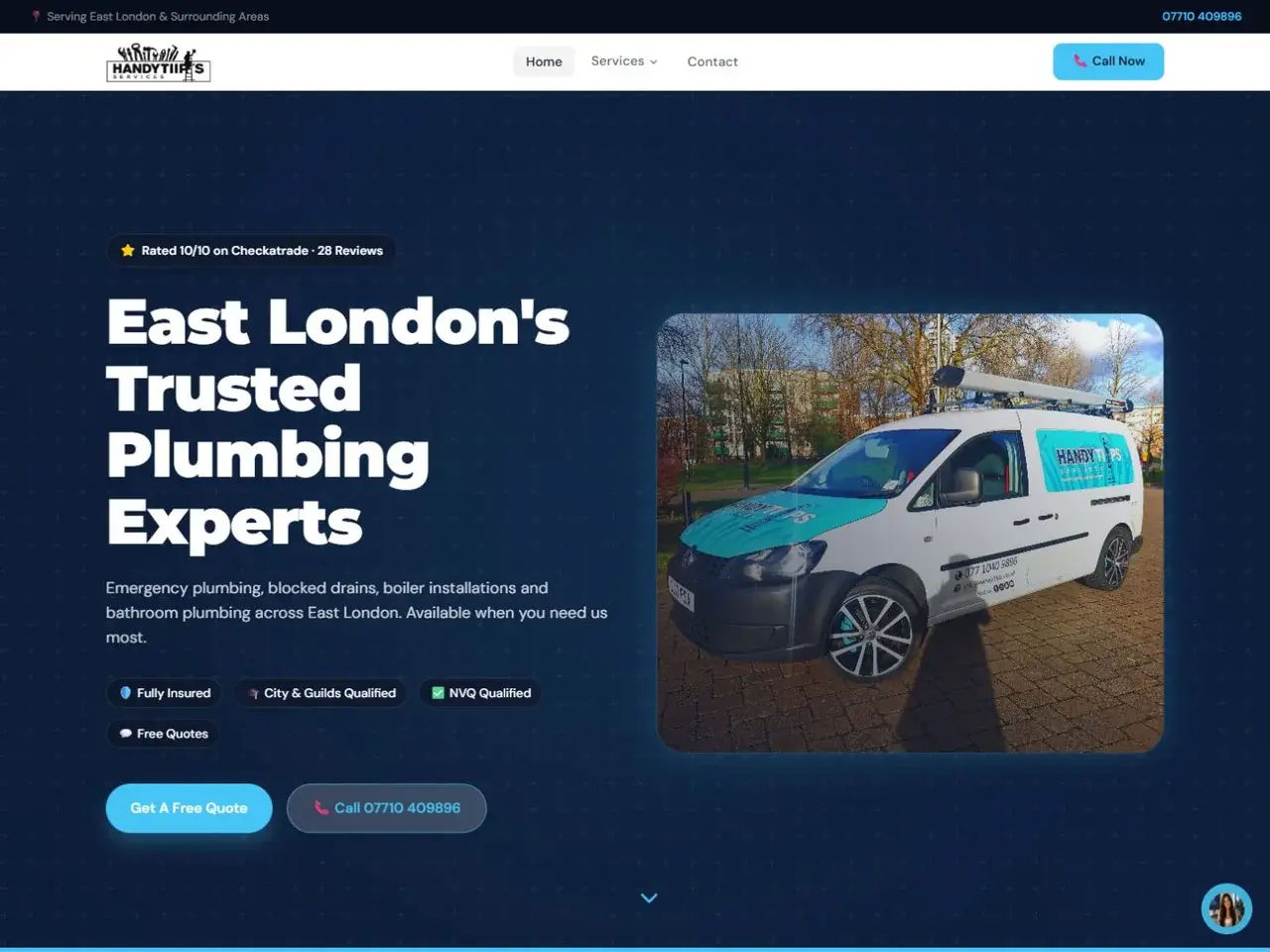 Handytiips Plumbing website