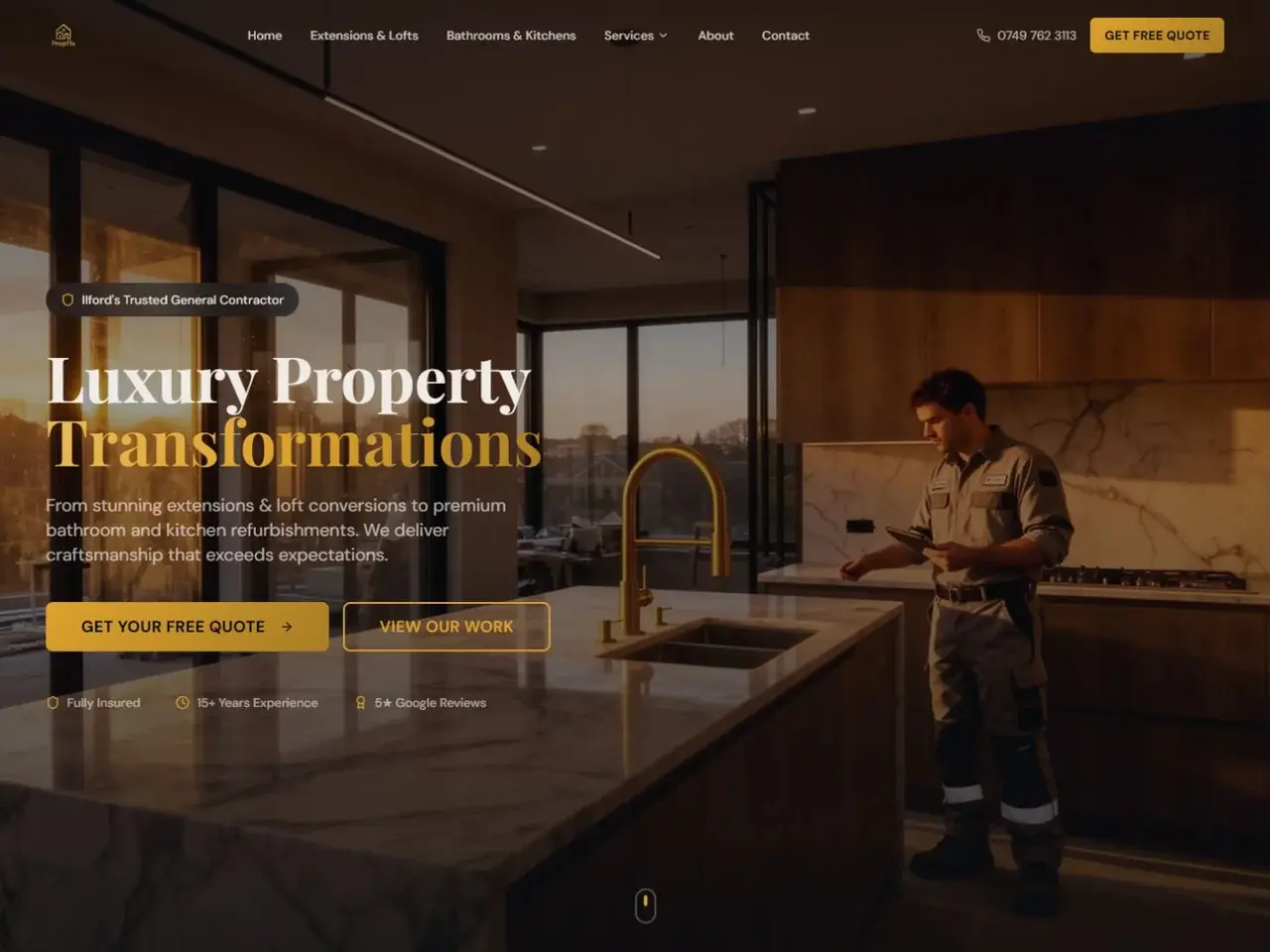 Prop Fix website
